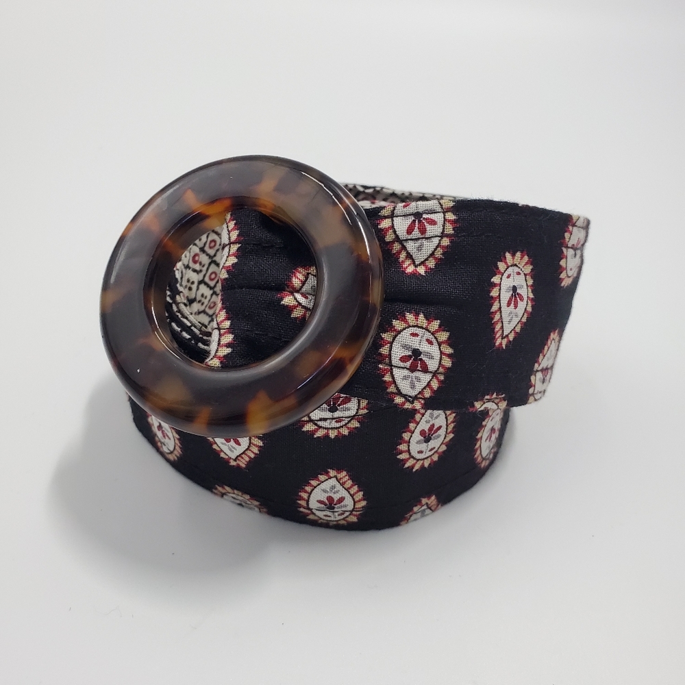 Vera Bradley Tourtoise Medallion Paisley Belt Sash